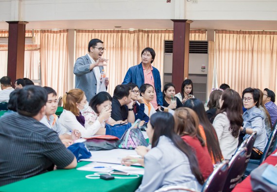 ภาพกิจกรรม ศูนย์วิทยาศาสตร์และวิทยาศาสตร์ประยุกต์ เข้าร่วมโครงการบรรยายพิเศษ เรื่อง การเสริมสร้างวัฒนธรรมคุณธรรมในมหาวิทยาลัยราชภัฏกำแพงเพชร