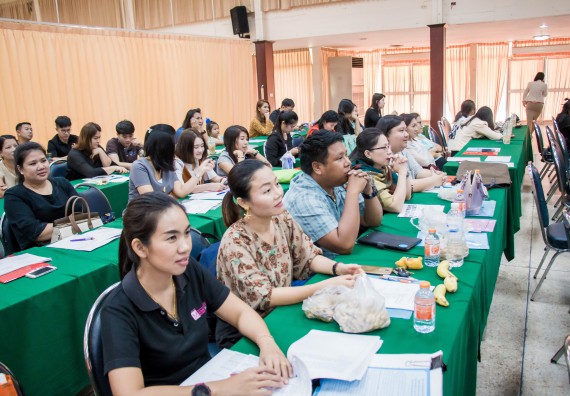 ภาพกิจกรรม ศูนย์วิทยาศาสตร์และวิทยาศาสตร์ประยุกต์ เข้าร่วมโครงการบรรยายพิเศษ เรื่อง การเสริมสร้างวัฒนธรรมคุณธรรมในมหาวิทยาลัยราชภัฏกำแพงเพชร