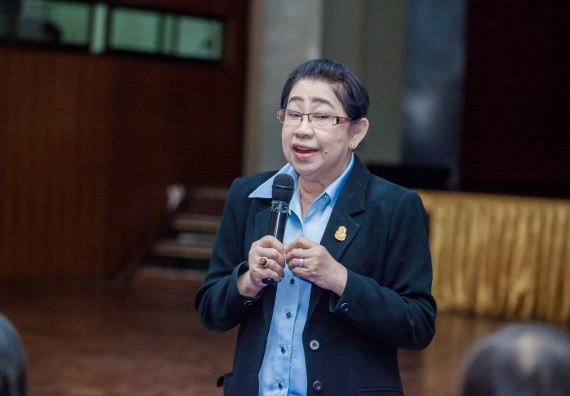 ภาพกิจกรรม ศูนย์วิทยาศาสตร์และวิทยาศาสตร์ประยุกต์ เข้าร่วมโครงการบรรยายพิเศษ เรื่อง การเสริมสร้างวัฒนธรรมคุณธรรมในมหาวิทยาลัยราชภัฏกำแพงเพชร