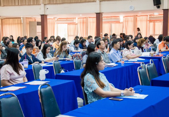 ภาพกิจกรรม ศูนย์วิทยาศาสตร์และวิทยาศาสตร์ประยุกต์ เข้าร่วมโครงการบรรยายพิเศษ เรื่อง การเสริมสร้างวัฒนธรรมคุณธรรมในมหาวิทยาลัยราชภัฏกำแพงเพชร