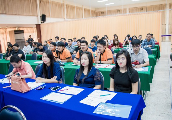 ภาพกิจกรรม ศูนย์วิทยาศาสตร์และวิทยาศาสตร์ประยุกต์ เข้าร่วมโครงการบรรยายพิเศษ เรื่อง การเสริมสร้างวัฒนธรรมคุณธรรมในมหาวิทยาลัยราชภัฏกำแพงเพชร