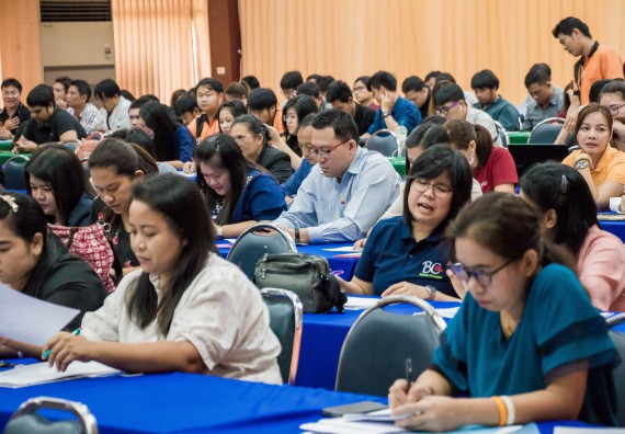 ภาพกิจกรรม ศูนย์วิทยาศาสตร์และวิทยาศาสตร์ประยุกต์ เข้าร่วมโครงการบรรยายพิเศษ เรื่อง การเสริมสร้างวัฒนธรรมคุณธรรมในมหาวิทยาลัยราชภัฏกำแพงเพชร