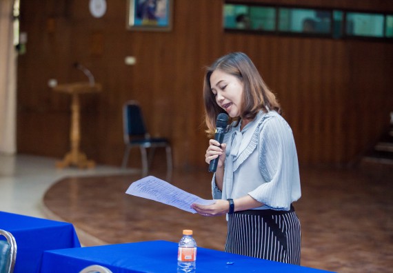 ภาพกิจกรรม ศูนย์วิทยาศาสตร์และวิทยาศาสตร์ประยุกต์ เข้าร่วมโครงการบรรยายพิเศษ เรื่อง การเสริมสร้างวัฒนธรรมคุณธรรมในมหาวิทยาลัยราชภัฏกำแพงเพชร