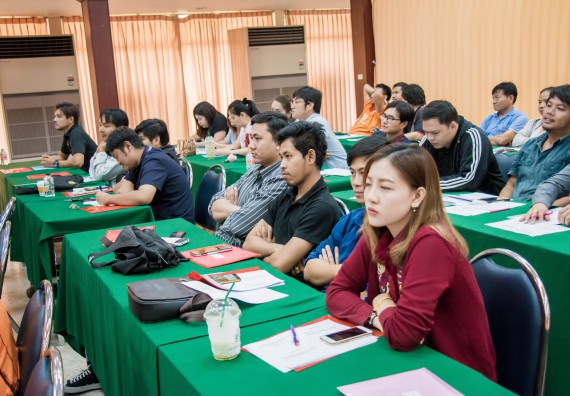 ภาพกิจกรรม ศูนย์วิทยาศาสตร์และวิทยาศาสตร์ประยุกต์ เข้าร่วมโครงการบรรยายพิเศษ เรื่อง การเสริมสร้างวัฒนธรรมคุณธรรมในมหาวิทยาลัยราชภัฏกำแพงเพชร