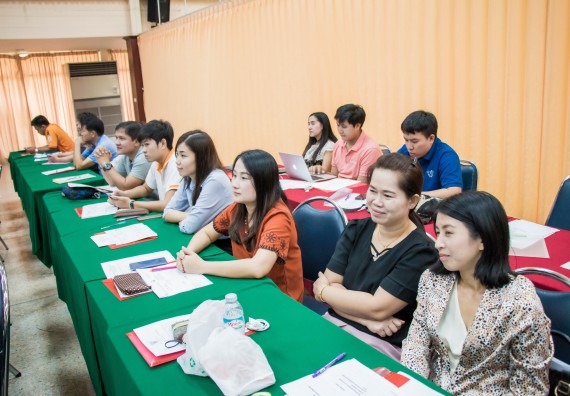 ภาพกิจกรรม ศูนย์วิทยาศาสตร์และวิทยาศาสตร์ประยุกต์ เข้าร่วมโครงการบรรยายพิเศษ เรื่อง การเสริมสร้างวัฒนธรรมคุณธรรมในมหาวิทยาลัยราชภัฏกำแพงเพชร