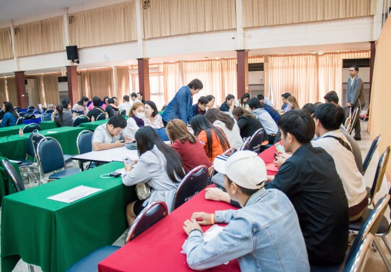 ภาพกิจกรรม ศูนย์วิทยาศาสตร์และวิทยาศาสตร์ประยุกต์ เข้าร่วมโครงการบรรยายพิเศษ เรื่อง การเสริมสร้างวัฒนธรรมคุณธรรมในมหาวิทยาลัยราชภัฏกำแพงเพชร