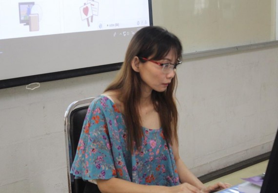 ภาพกิจกรรม โปรแกรมวิชาวิทยาการคอมพิวเตอร์ จัดการอบรมเชิงปฏิบัติการการสร้างเพจบนสื่อสังคมออนไลน์เพื่อประกอบธุรกิจบนเครือข่าย