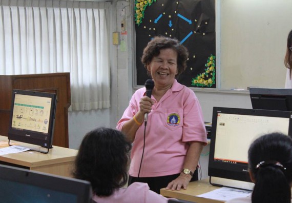 ภาพกิจกรรม โปรแกรมวิชาวิทยาการคอมพิวเตอร์ จัดการอบรมเชิงปฏิบัติการการสร้างเพจบนสื่อสังคมออนไลน์เพื่อประกอบธุรกิจบนเครือข่าย