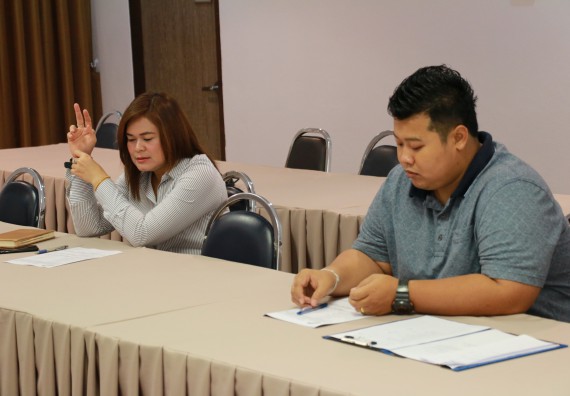 ภาพกิจกรรม คณะวิทยาศาสตร์และเทคโนโลยี จัดการประชุม เรื่อง อาจารย์ที่ปรึกษาหมู่เรียน