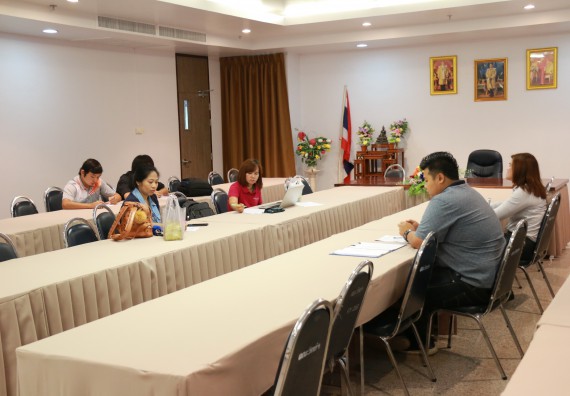 ภาพกิจกรรม คณะวิทยาศาสตร์และเทคโนโลยี จัดการประชุม เรื่อง อาจารย์ที่ปรึกษาหมู่เรียน