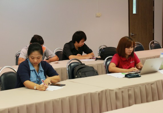 ภาพกิจกรรม คณะวิทยาศาสตร์และเทคโนโลยี จัดการประชุม เรื่อง อาจารย์ที่ปรึกษาหมู่เรียน