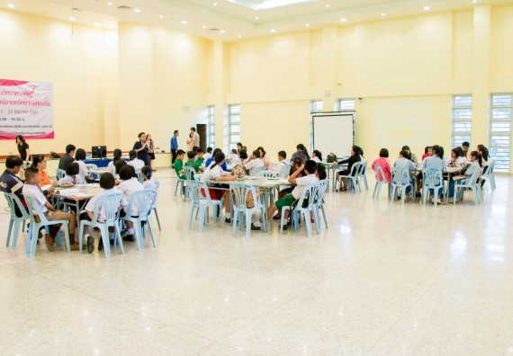 ภาพกิจกรรม คณะวิทยาศาสตร์และเทคโนโลยี จัดอบรมโครงงานวิทยาศาสตร์