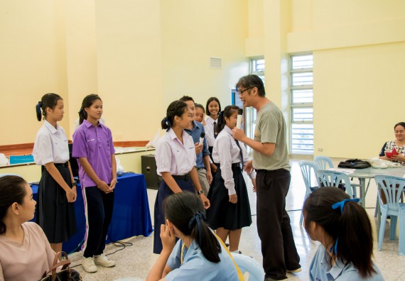 ภาพกิจกรรม คณะวิทยาศาสตร์และเทคโนโลยี จัดอบรมโครงงานวิทยาศาสตร์
