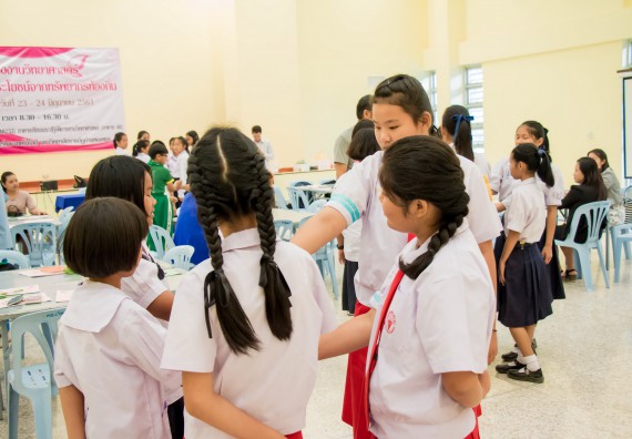 ภาพกิจกรรม คณะวิทยาศาสตร์และเทคโนโลยี จัดอบรมโครงงานวิทยาศาสตร์