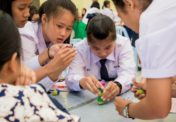 ภาพกิจกรรม คณะวิทยาศาสตร์และเทคโนโลยี จัดอบรมโครงงานวิทยาศาสตร์