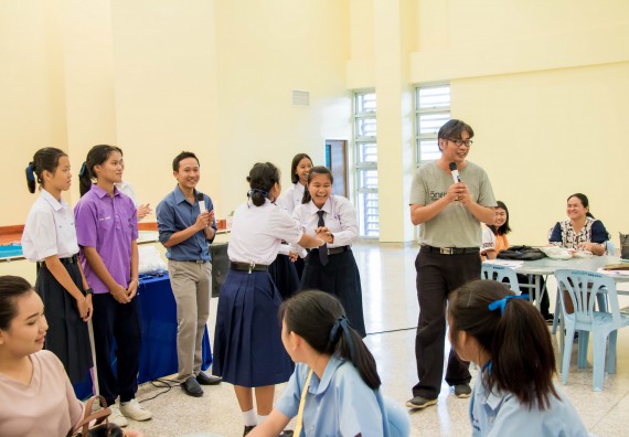 ภาพกิจกรรม คณะวิทยาศาสตร์และเทคโนโลยี จัดอบรมโครงงานวิทยาศาสตร์