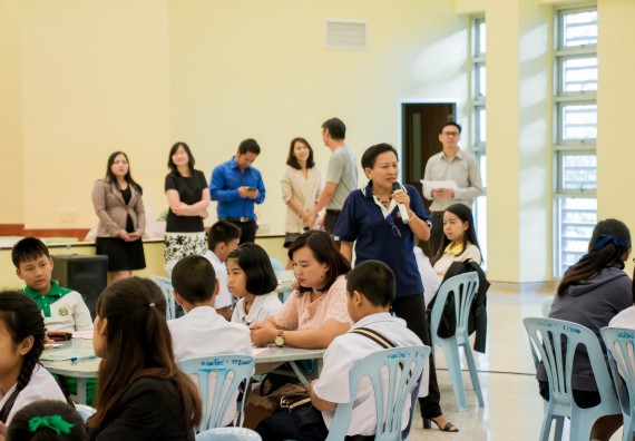 ภาพกิจกรรม คณะวิทยาศาสตร์และเทคโนโลยี จัดอบรมโครงงานวิทยาศาสตร์