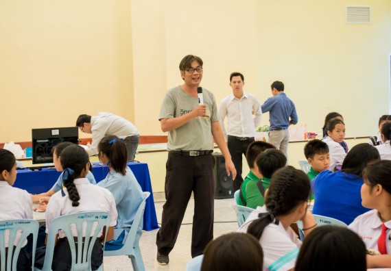 ภาพกิจกรรม คณะวิทยาศาสตร์และเทคโนโลยี จัดอบรมโครงงานวิทยาศาสตร์