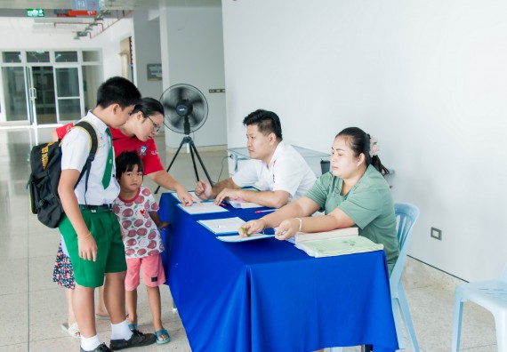 ภาพกิจกรรม คณะวิทยาศาสตร์และเทคโนโลยี จัดอบรมโครงงานวิทยาศาสตร์