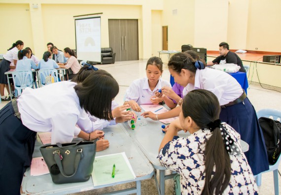 ภาพกิจกรรม คณะวิทยาศาสตร์และเทคโนโลยี จัดอบรมโครงงานวิทยาศาสตร์