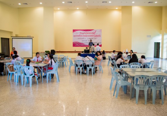 ภาพกิจกรรม คณะวิทยาศาสตร์และเทคโนโลยี จัดอบรมโครงงานวิทยาศาสตร์