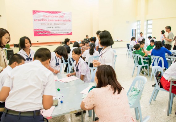 ภาพกิจกรรม คณะวิทยาศาสตร์และเทคโนโลยี จัดอบรมโครงงานวิทยาศาสตร์