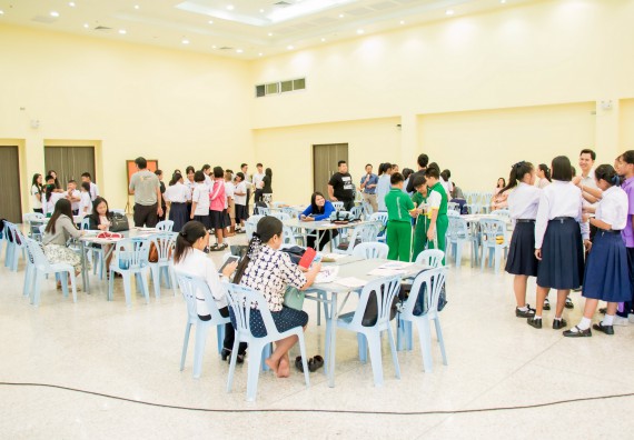 ภาพกิจกรรม คณะวิทยาศาสตร์และเทคโนโลยี จัดอบรมโครงงานวิทยาศาสตร์