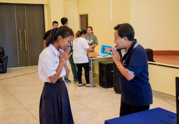 ภาพกิจกรรม คณะวิทยาศาสตร์และเทคโนโลยี จัดอบรมโครงงานวิทยาศาสตร์