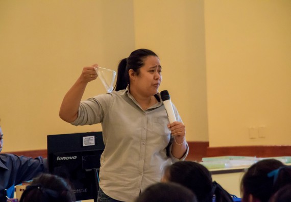 ภาพกิจกรรม คณะวิทยาศาสตร์และเทคโนโลยี จัดอบรมโครงงานวิทยาศาสตร์