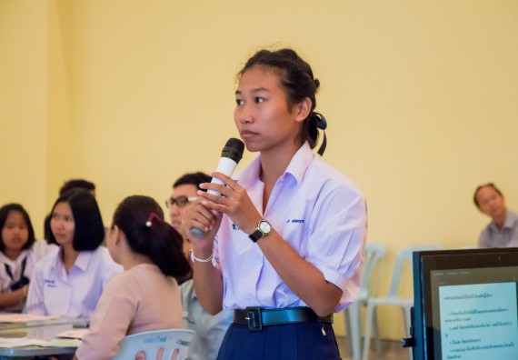 ภาพกิจกรรม คณะวิทยาศาสตร์และเทคโนโลยี จัดอบรมโครงงานวิทยาศาสตร์