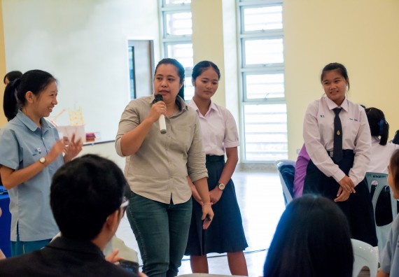 ภาพกิจกรรม คณะวิทยาศาสตร์และเทคโนโลยี จัดอบรมโครงงานวิทยาศาสตร์