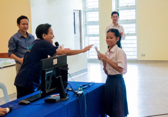 ภาพกิจกรรม คณะวิทยาศาสตร์และเทคโนโลยี จัดอบรมโครงงานวิทยาศาสตร์