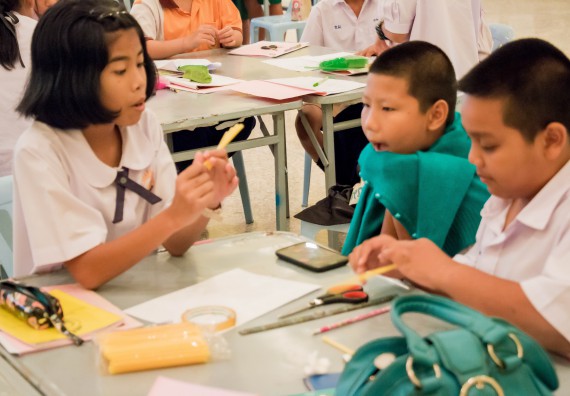ภาพกิจกรรม คณะวิทยาศาสตร์และเทคโนโลยี จัดอบรมโครงงานวิทยาศาสตร์