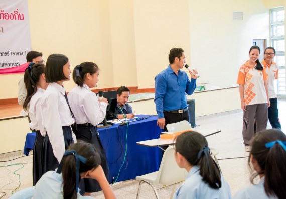 ภาพกิจกรรม คณะวิทยาศาสตร์และเทคโนโลยี จัดอบรมโครงงานวิทยาศาสตร์