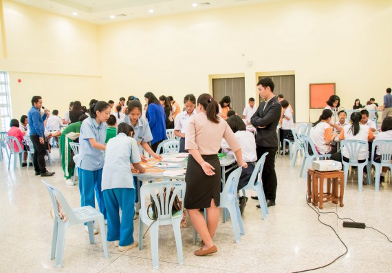 ภาพกิจกรรม คณะวิทยาศาสตร์และเทคโนโลยี จัดอบรมโครงงานวิทยาศาสตร์