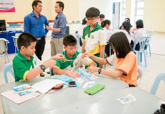 ภาพกิจกรรม คณะวิทยาศาสตร์และเทคโนโลยี จัดอบรมโครงงานวิทยาศาสตร์