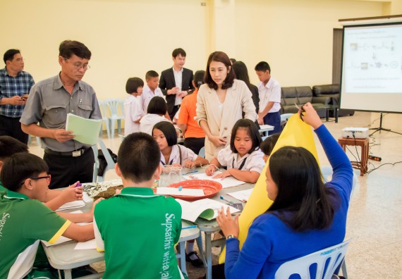 ภาพกิจกรรม คณะวิทยาศาสตร์และเทคโนโลยี จัดอบรมโครงงานวิทยาศาสตร์
