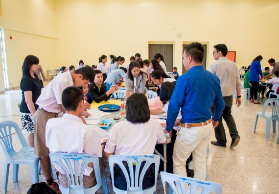 ภาพกิจกรรม คณะวิทยาศาสตร์และเทคโนโลยี จัดอบรมโครงงานวิทยาศาสตร์