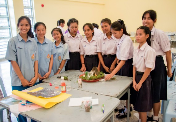 ภาพกิจกรรม คณะวิทยาศาสตร์และเทคโนโลยี จัดอบรมโครงงานวิทยาศาสตร์