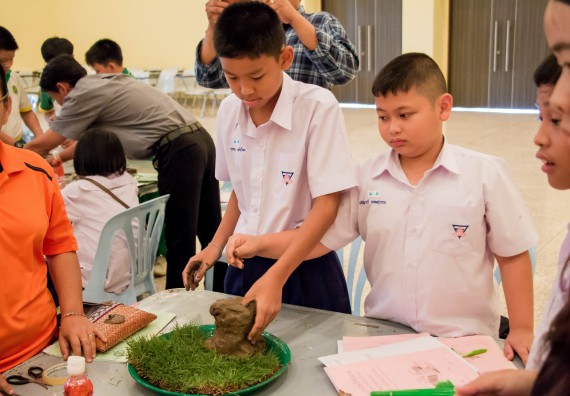 ภาพกิจกรรม คณะวิทยาศาสตร์และเทคโนโลยี จัดอบรมโครงงานวิทยาศาสตร์
