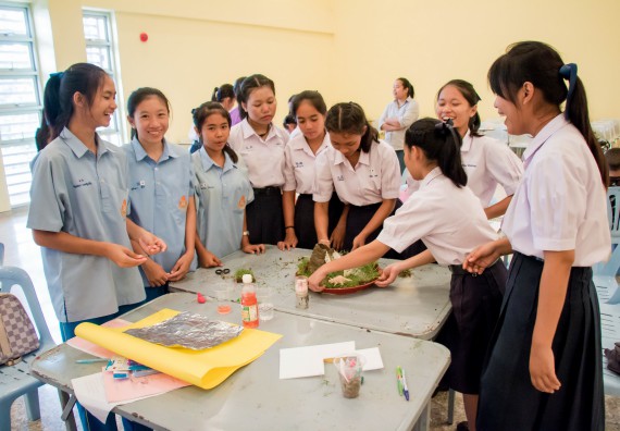 ภาพกิจกรรม คณะวิทยาศาสตร์และเทคโนโลยี จัดอบรมโครงงานวิทยาศาสตร์