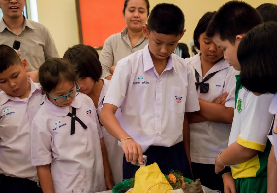 ภาพกิจกรรม คณะวิทยาศาสตร์และเทคโนโลยี จัดอบรมโครงงานวิทยาศาสตร์
