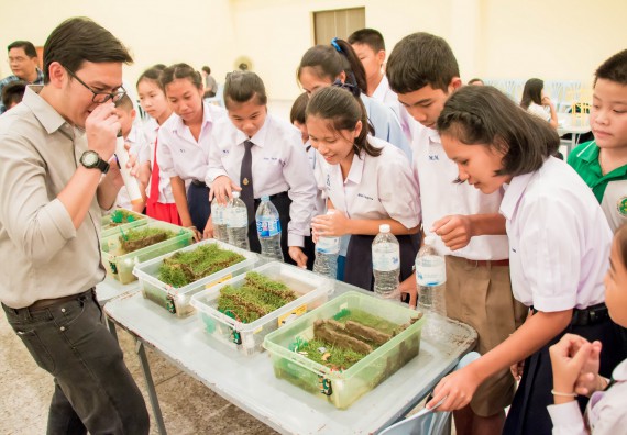 ภาพกิจกรรม คณะวิทยาศาสตร์และเทคโนโลยี จัดอบรมโครงงานวิทยาศาสตร์