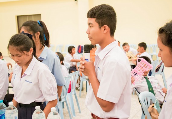 ภาพกิจกรรม คณะวิทยาศาสตร์และเทคโนโลยี จัดอบรมโครงงานวิทยาศาสตร์