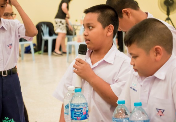 ภาพกิจกรรม คณะวิทยาศาสตร์และเทคโนโลยี จัดอบรมโครงงานวิทยาศาสตร์