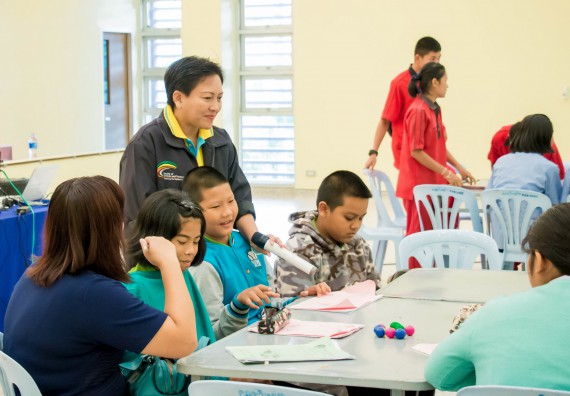 ภาพกิจกรรม คณะวิทยาศาสตร์และเทคโนโลยี จัดอบรมโครงงานวิทยาศาสตร์