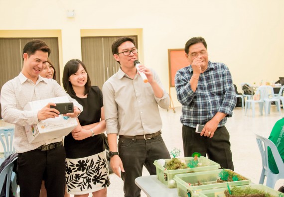 ภาพกิจกรรม คณะวิทยาศาสตร์และเทคโนโลยี จัดอบรมโครงงานวิทยาศาสตร์