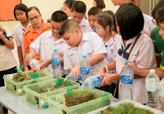 ภาพกิจกรรม คณะวิทยาศาสตร์และเทคโนโลยี จัดอบรมโครงงานวิทยาศาสตร์