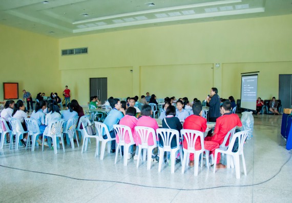 ภาพกิจกรรม คณะวิทยาศาสตร์และเทคโนโลยี จัดอบรมโครงงานวิทยาศาสตร์