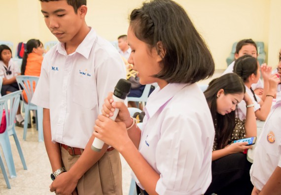 ภาพกิจกรรม คณะวิทยาศาสตร์และเทคโนโลยี จัดอบรมโครงงานวิทยาศาสตร์